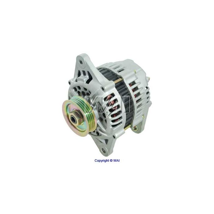 ALTERNADOR 60 AMP/12 V, CW, POLEA DE EMBRAGUE 4-RANURAS SISTEMA HITACHI J-180 NISSAN TSURU PICK-UP