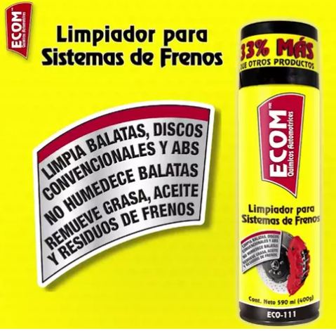 LIMPIADOR PARA SISTEMA DE FRENOS 400G