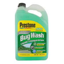 PRESTONE BUG WASH LIQUIDO LIMPIA PARABRISAS GALON 3.785 ML C/6